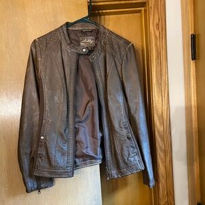 Leather Jacket Size M